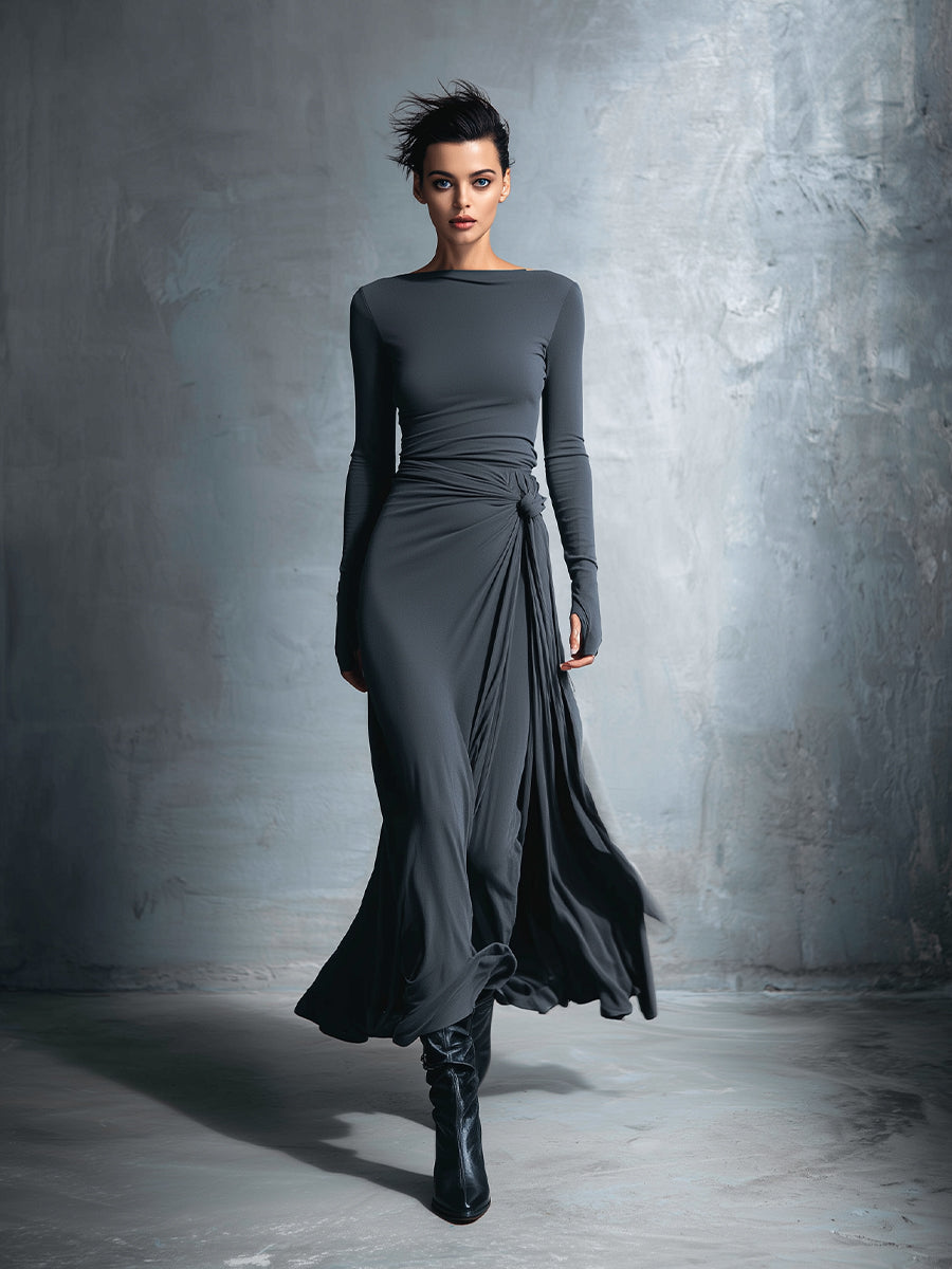 Naomie – Elegant maxikjole
