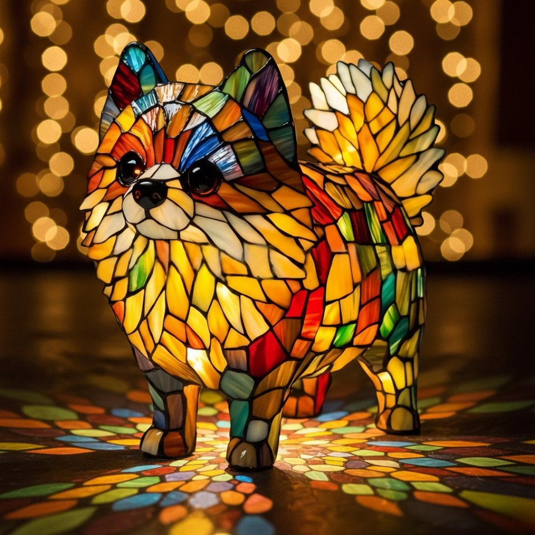 Vibrerende Pomeranian