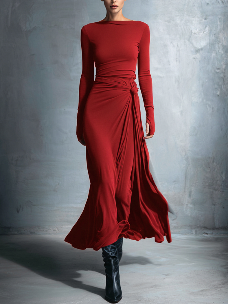 Naomie – Elegant maxikjole