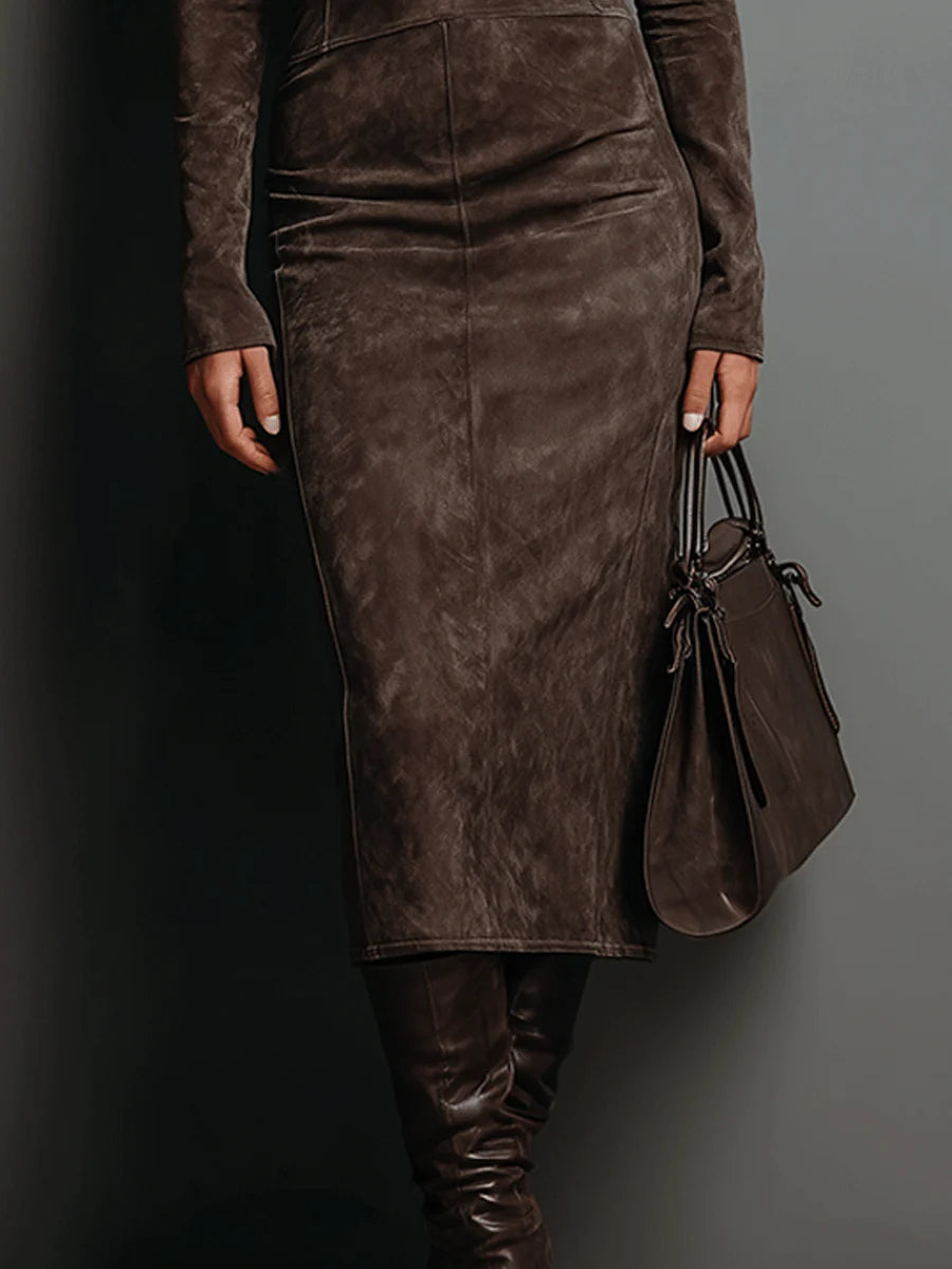 Lorène – Elegant midikjole