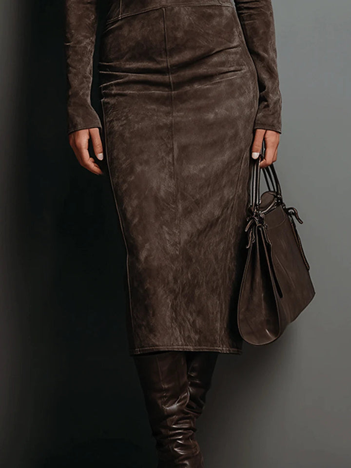 Lorène – Elegant midikjole