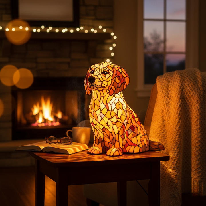 Lily den Spirit Golden Retriever Figur