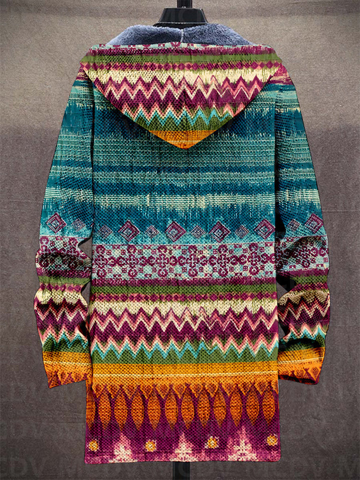 Jedda – Elegant cardigan med kunstnerisk mønster