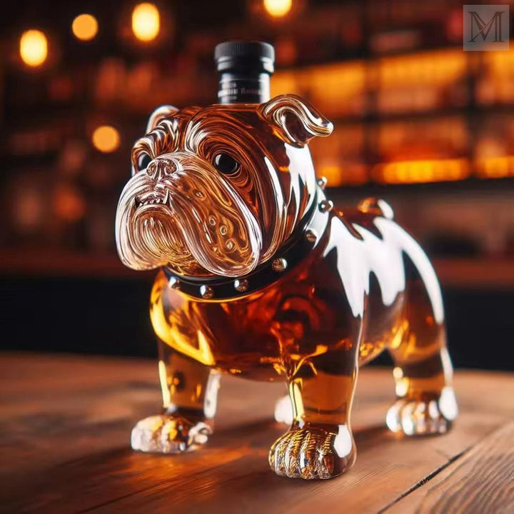 Karafka til whisky - Bulldog udgave