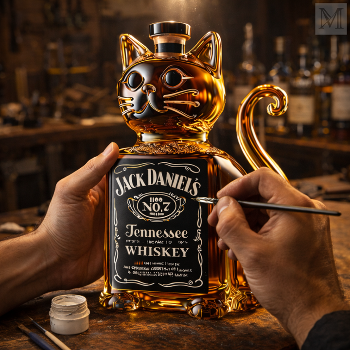 Karafka til whisky - Kattens Udgave