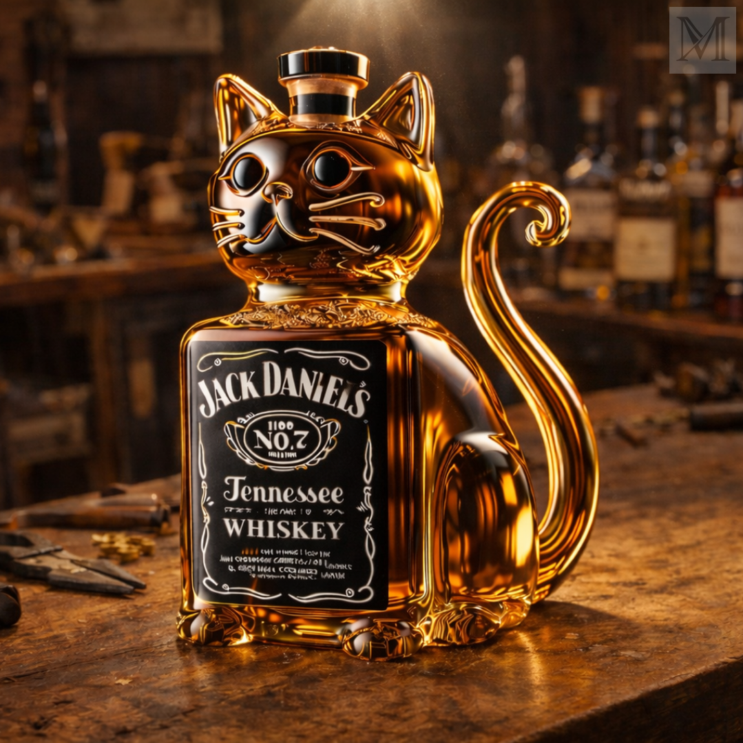 Karafka til whisky - Kattens Udgave