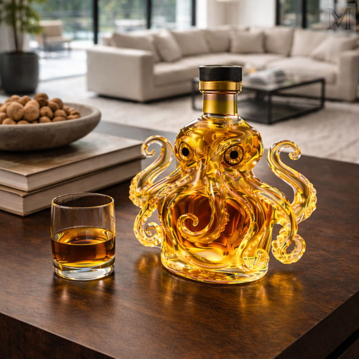 Karafka til whisky - Octopus Edition