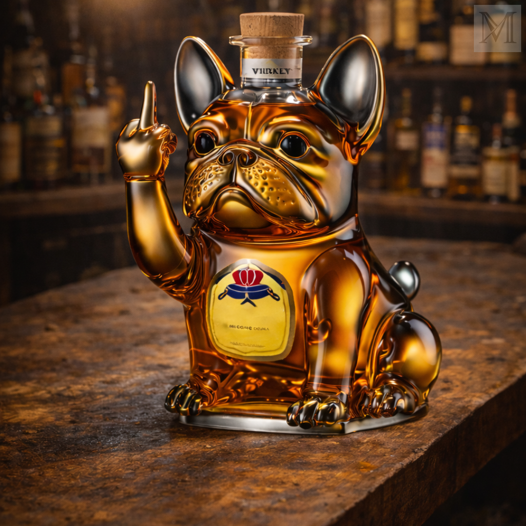 Karafka til whisky - Hundens Udgave