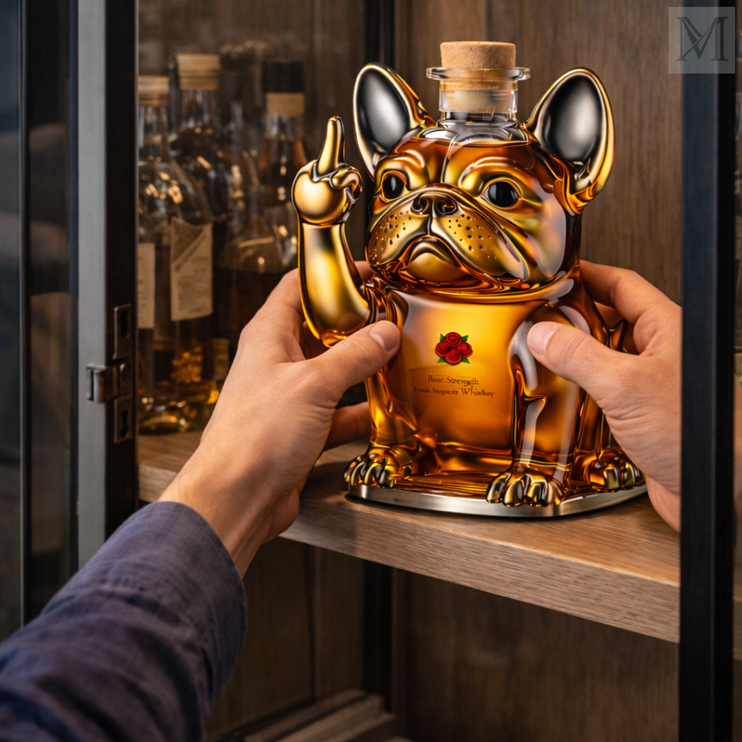 Karafka til whisky - Hundens Udgave