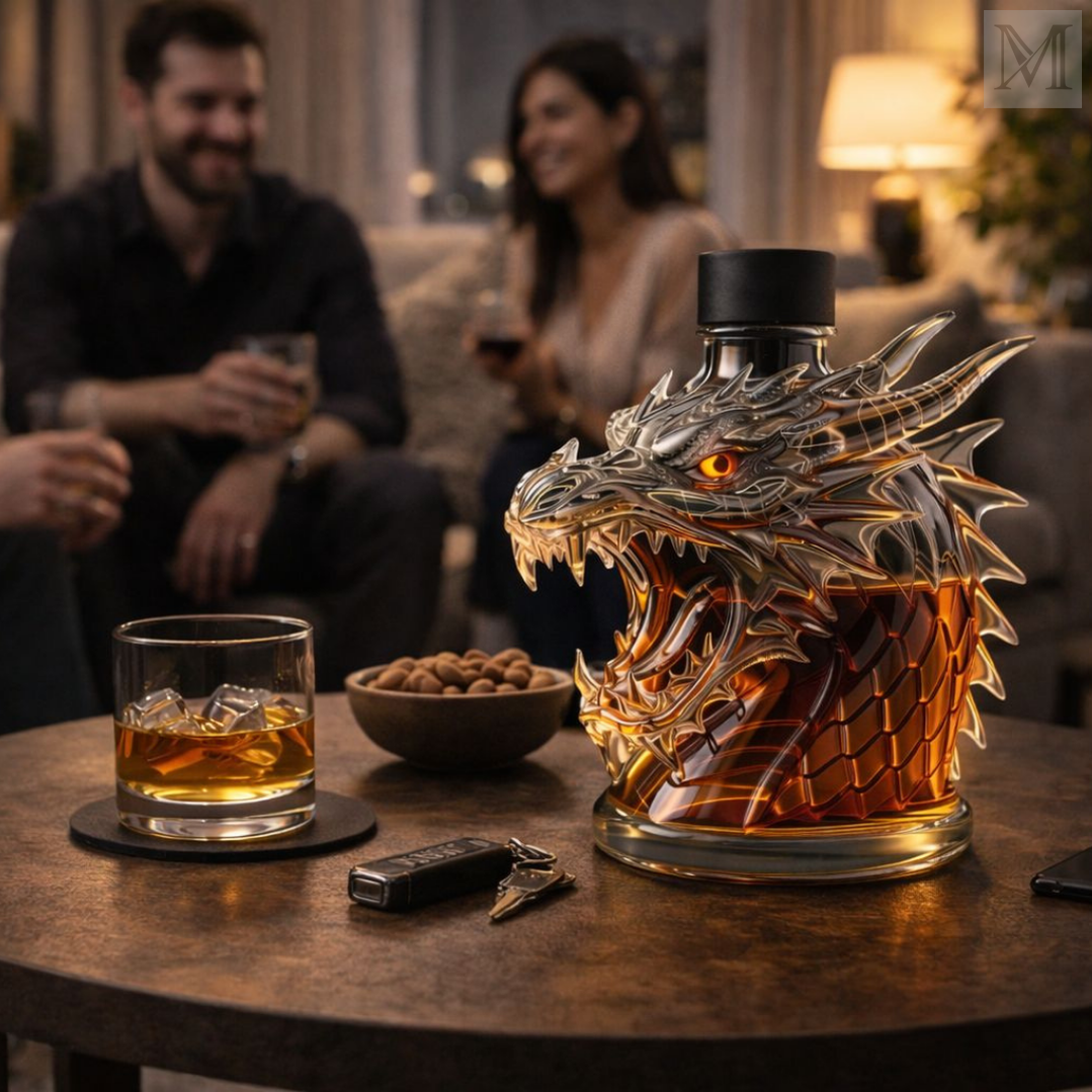 Karafka til whisky - Udgave Drage