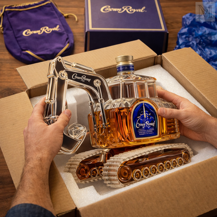 Karafka til whisky - Udgave Gravemaskine