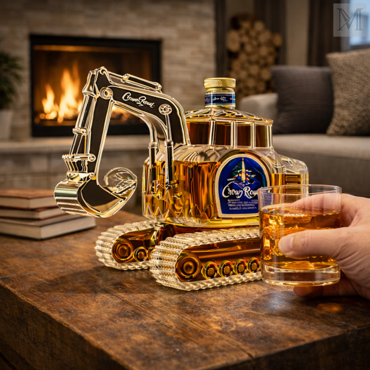Karafka til whisky - Udgave Gravemaskine