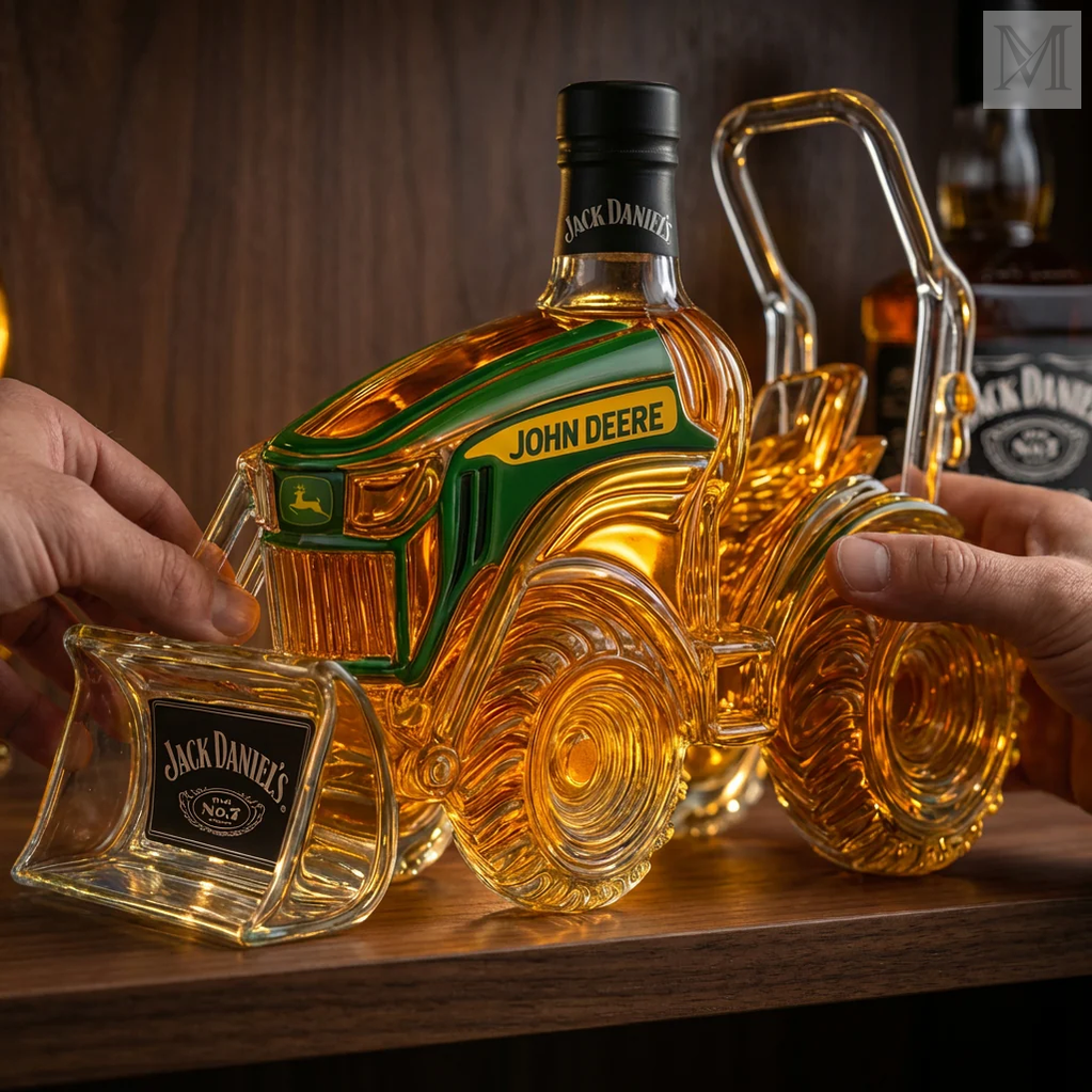 Karafka til whisky - Traktorudgave