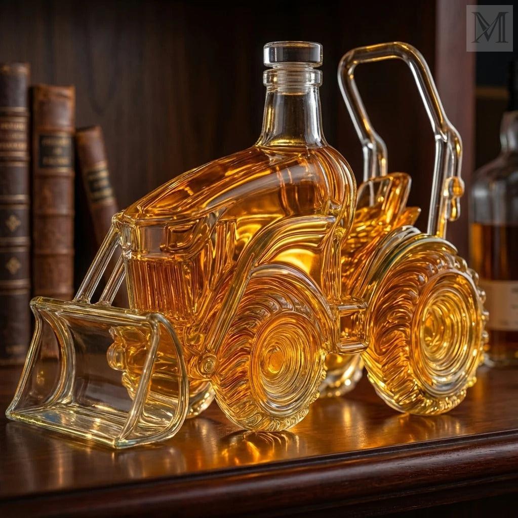 Karafka til whisky - Traktorudgave