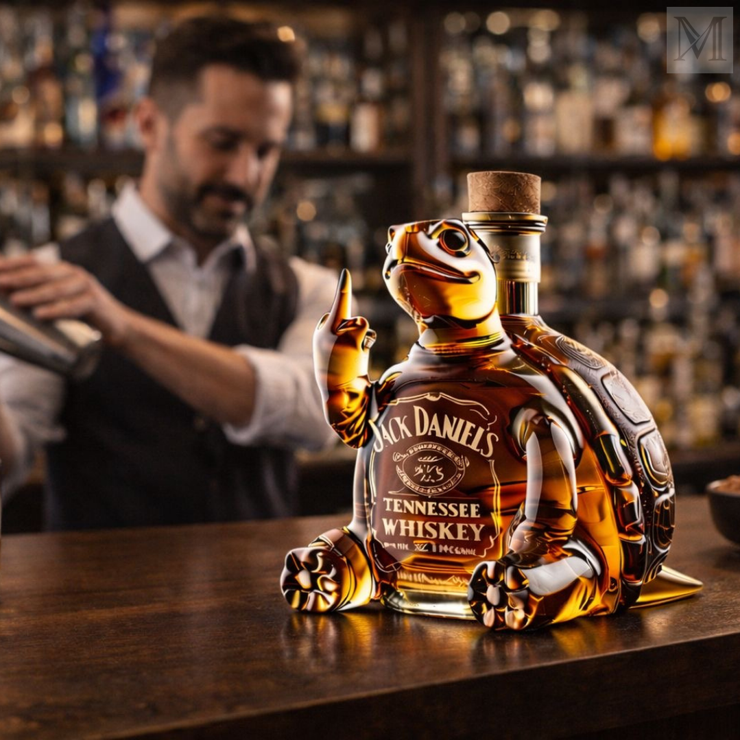 Karafka til whisky - Skildpaddeudgave