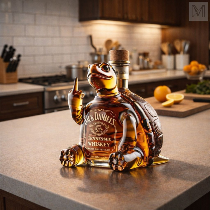 Karafka til whisky - Skildpaddeudgave