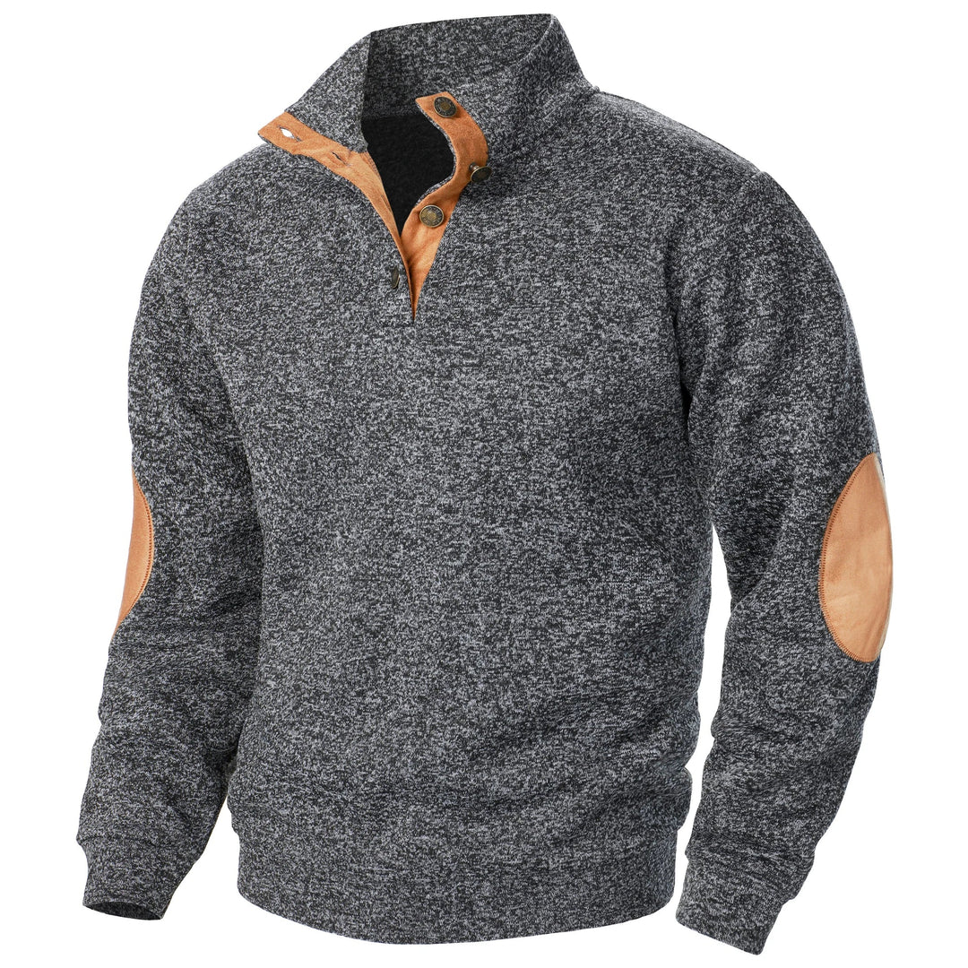 Liam | Charcoal Half-Zip Striktrøje