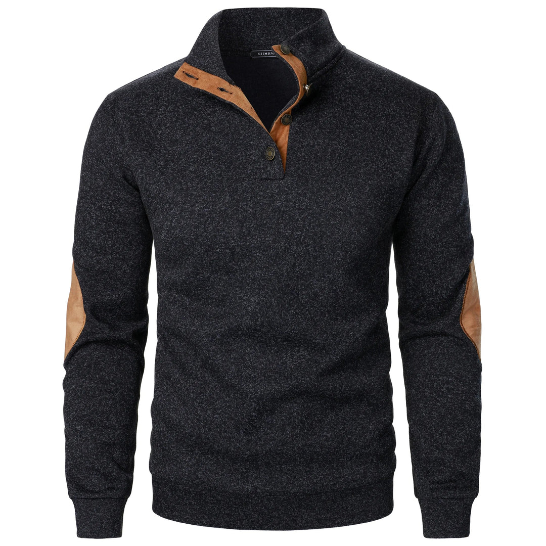 Liam | Charcoal Half-Zip Striktrøje