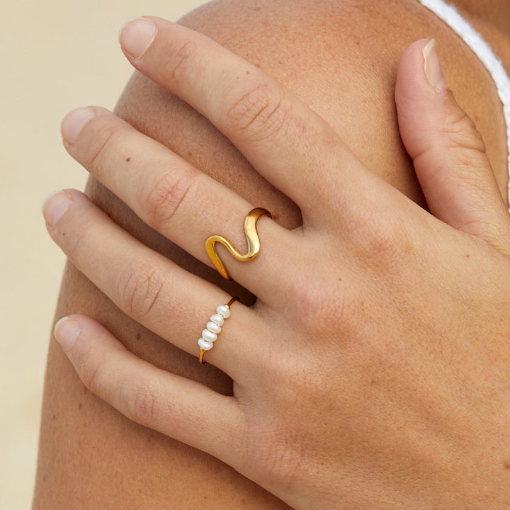 Grace - Ferskvandsperle Ring