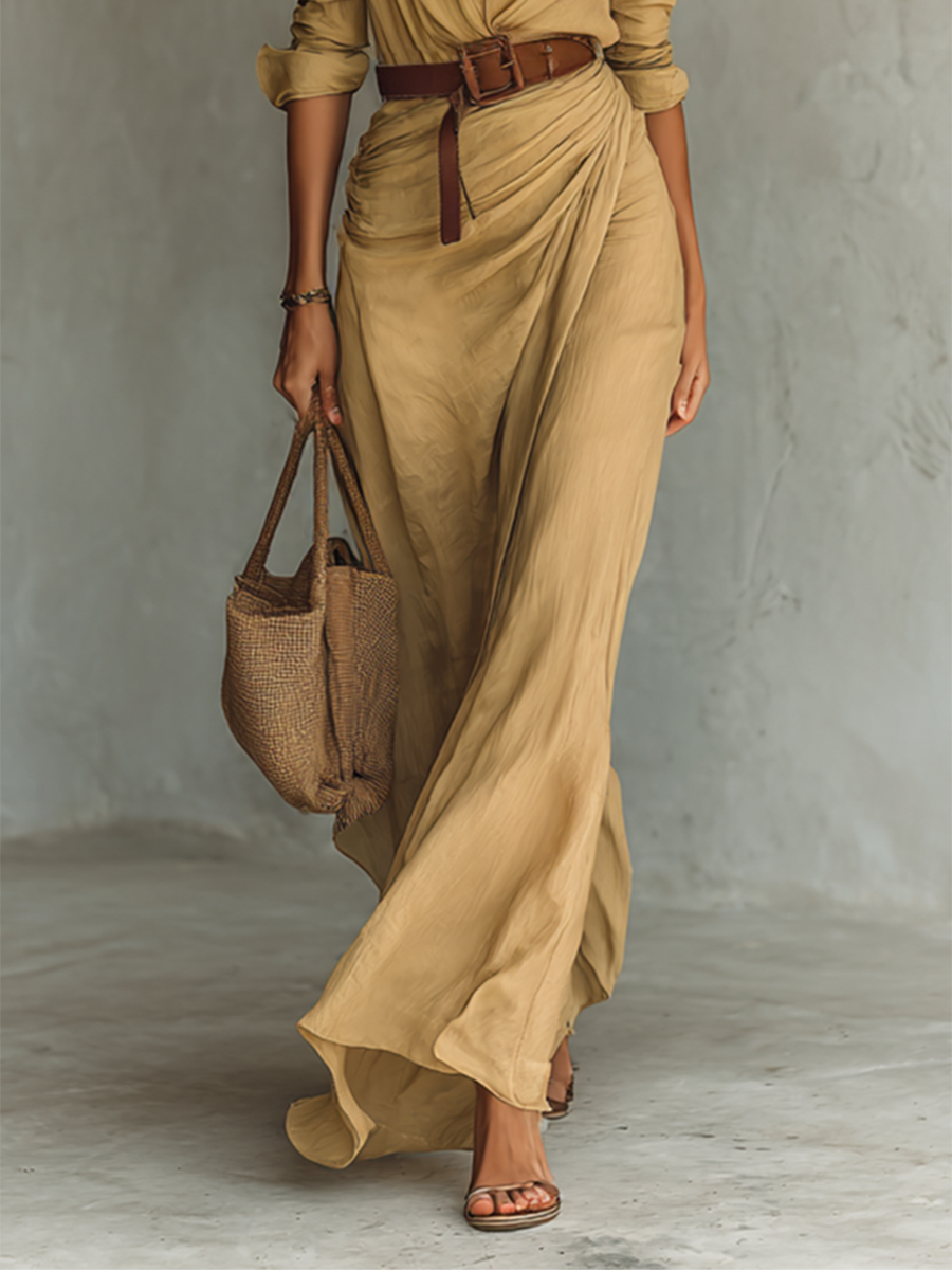 Victorie – Elegant lang kjole