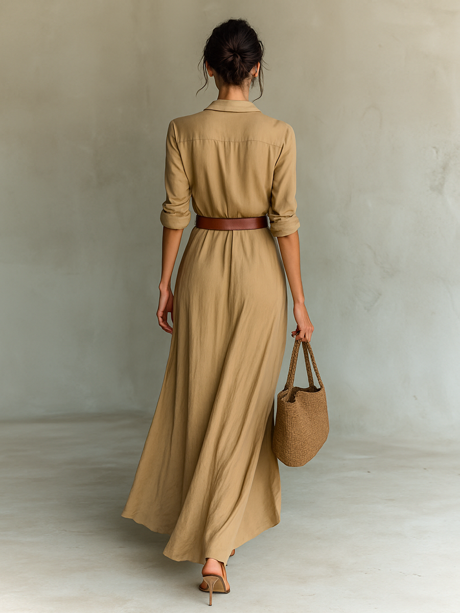 Victorie – Elegant lang kjole