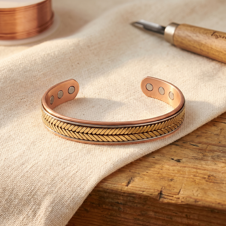 Kobberarmbånd Harvest