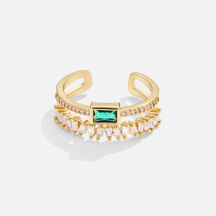 Pine - Lagdelt Krystalring
